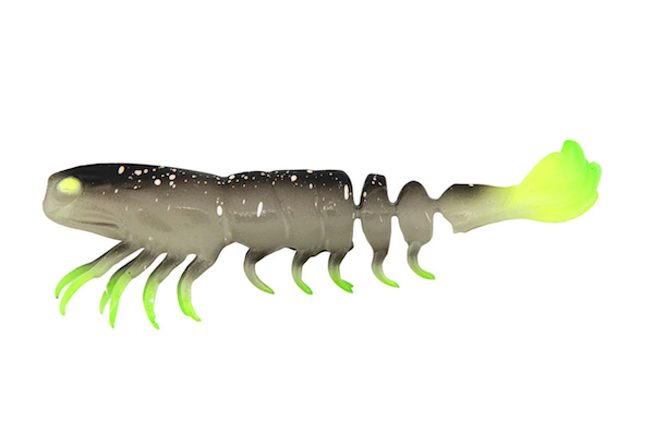 Zman Prawnstarz 3" Glo Cht 2Pk