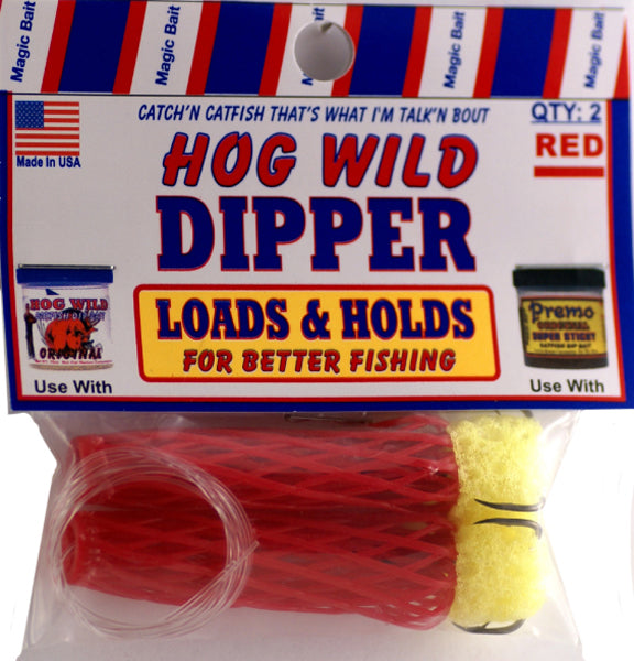 Mb Hogwild Red Baitdipper Worm 2Cd