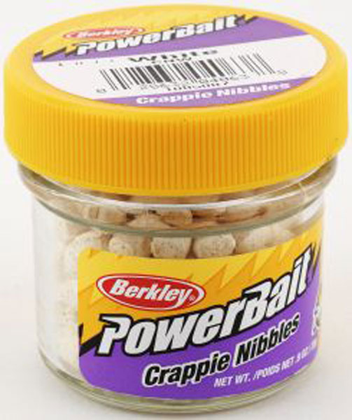Berk Crappie Nibbles 1Oz Wht