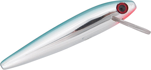 Reb Minnow 1/4 3.5" Sil/Blue Slick