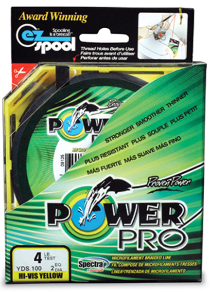 Pwr Pro 10# 150 Yd Yel