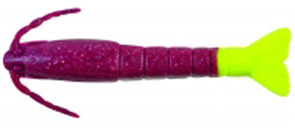 Berk Gulp Sw 3" Shrimp Cajun Pur Ch