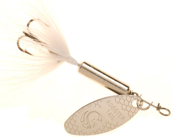 Yak Rooster Tail 1/6 Chrome/Wht