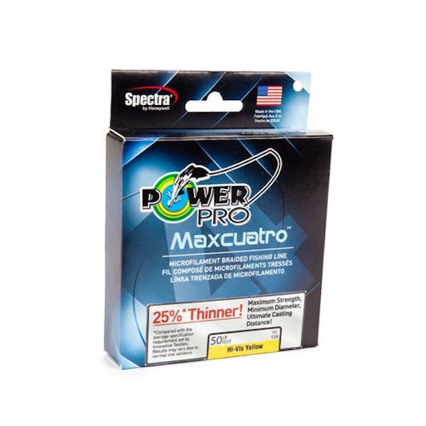 Pwr Pro Maxcuatro 20Lb 150Yds Yel