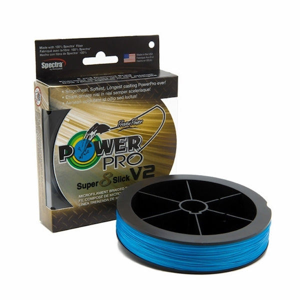 PowerPro Super Slick V2 50 lb, 300 yd, Blue
