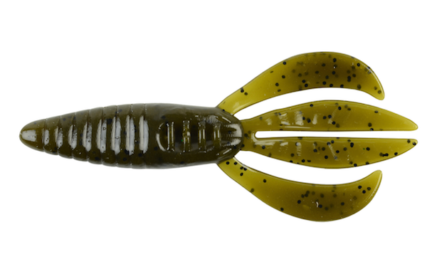 Pwrbait Pit Boss 4" Grn Pumpkin 8P