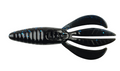 Pwrbait Pit Boss 4" Black-Blue 8Pk