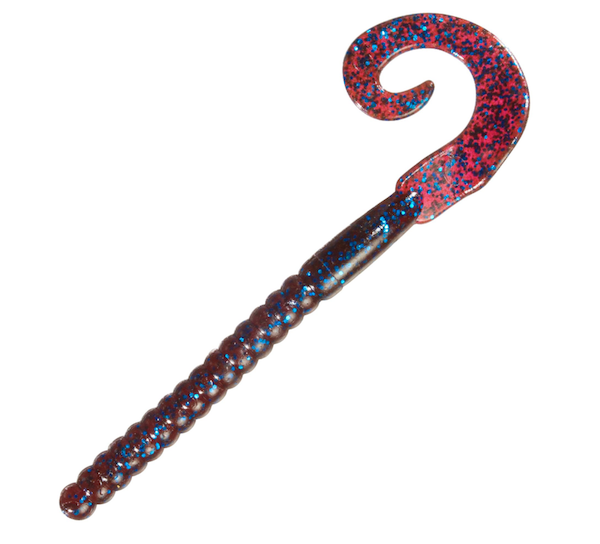 Pwrbait Worms 12" Blu Fleck 5Pk
