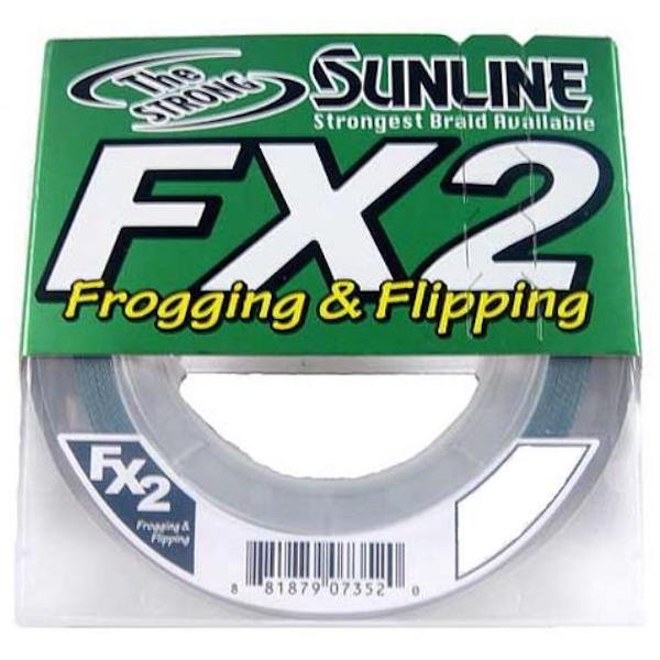 Fx2 Braid 125 Yd Dark Green 60 Lb.