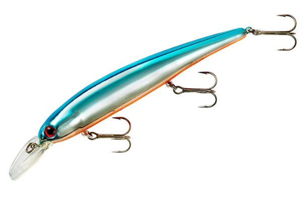 Bdt Shallow Walleye 5/8 Chrm Blue