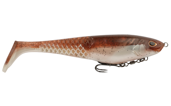 Pwrbait Cullshad Grn Pump Prl Wh 6"