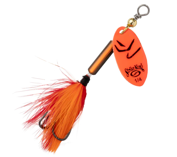 Sk Bitsy Spinner 1/16 Oz Fire Craw