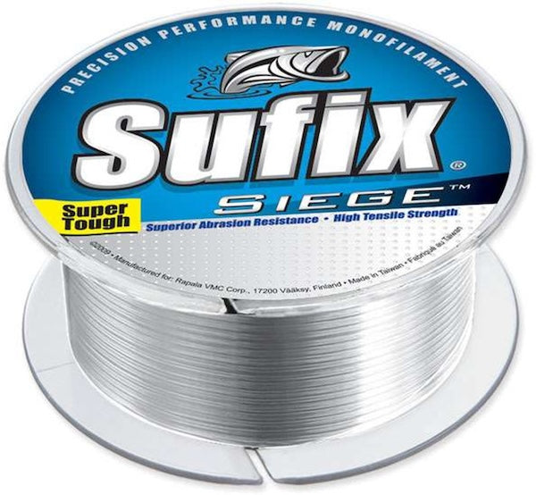 Sufix Siege 8 Lb Clear - 330 Yds