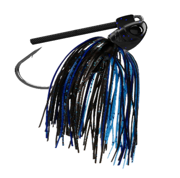 Brush Panda 1/2 Oz. / Black & Blue