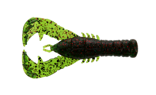 3" Yama Craw Wtm/Black & Red 8Pk