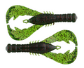 4" Yama Craw Wtm/Black & Red 6Pk