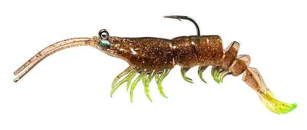 Zman Prawnstarz 3.5" Rootbr Cht 2Pk